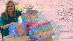 Olena Kulyhina, volontaria ucraina