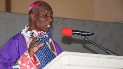 Nigerian Bishop of Minna Diocese, Martin Igwe Uzoukwu.