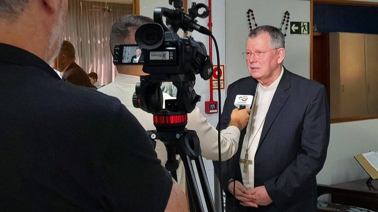 Foto: jornalista Marcos Koboldt, Ascom da Arquidiocese de Porto Alegre