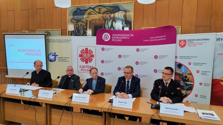 Konferencja prasowa w kontekście 2. rocznicy wybuchu wojny na Ukrainie