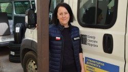 Marzena Michalowska, voluntária polonesa