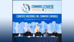 Conferência Episcopal Italiana (CEI), um momento dos trabalhos do Comitê nacional do Caminho sinodal