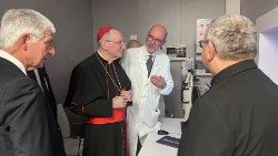 Cardeal Parolin na inauguração do Centro de Diagnóstico por Imagem (IDI), em Roma