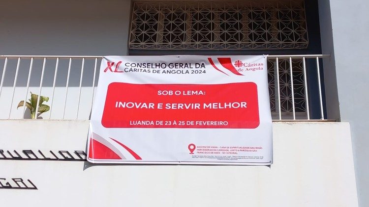40° Conselho Geral da Caritas Angola (logotipo), na diocese de Viana