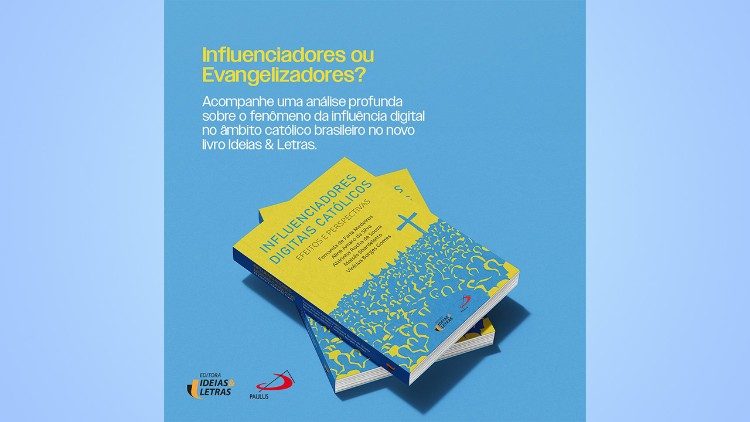 Capa de “Influenciadores digitais católicos: efeitos e perspectivas”