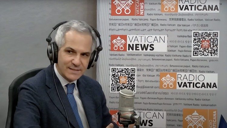 Giacomo Ghisani beim Abschiedsinterview