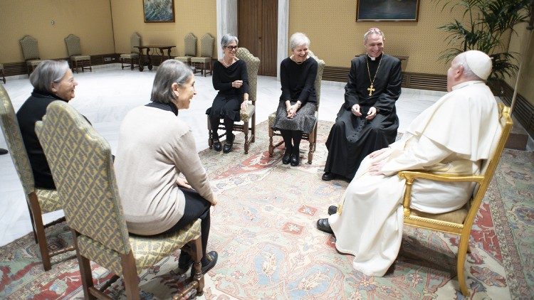 Аўдыецыя для арцыбіскупа Георга Генсвайна і Memores Domini