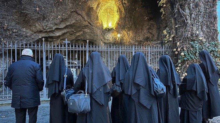 The Argentinian nuns who will form a monastic community at  Mater Ecclesiae