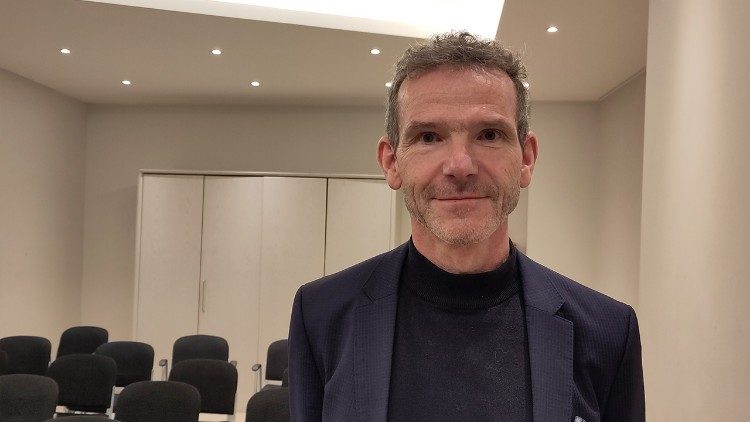 Joachim Frank vom Kölner Stadtanzeiger ist Vorsitzender der Gesellschaft Katholischer Publizisten Deutschlands und war am Donnerstag bei einer Papstaudienz