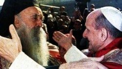 Ecumenical Patriarch Athenagoras and Pope Paul VI