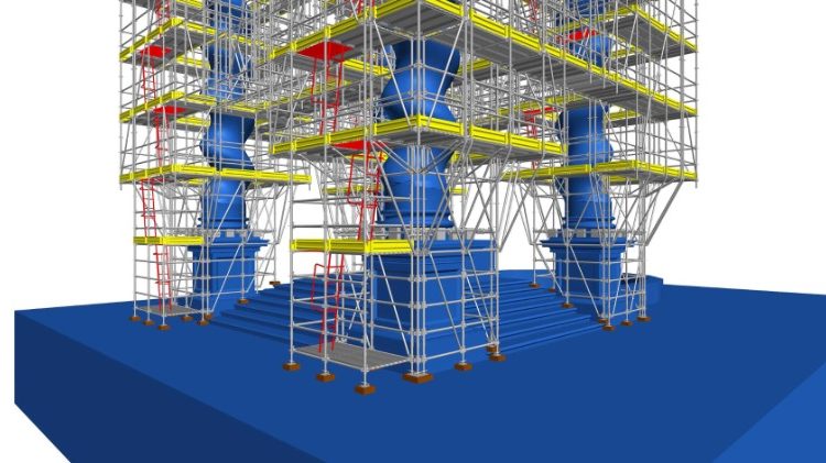 Un detalle de la marquesina