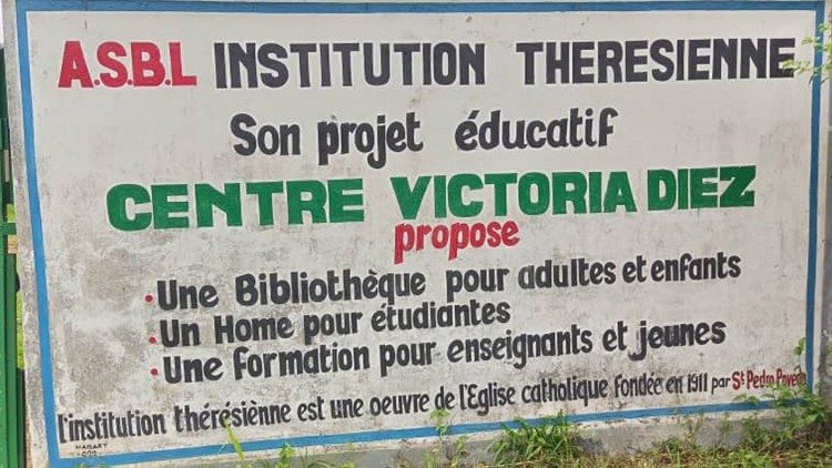 Le Centre Victoria Diez, de l'Institution Thérésienne, dans la ville de Kikwit (RD Congo)