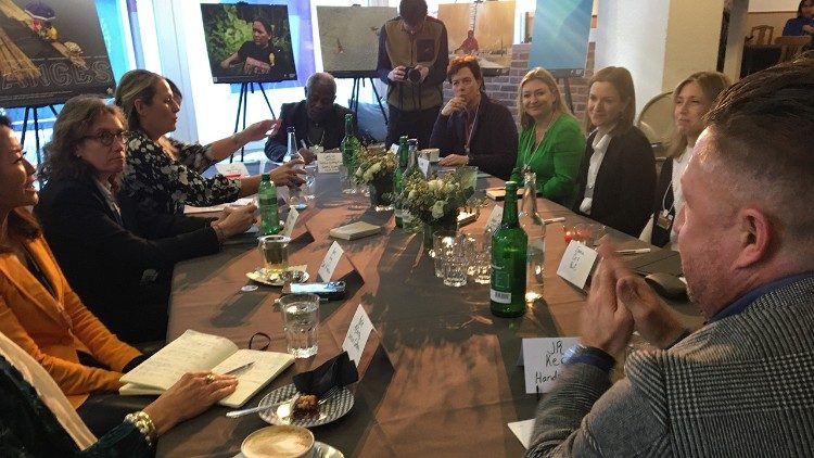 Kardinal Turkson bei den WEF-Gesprächen in Davos