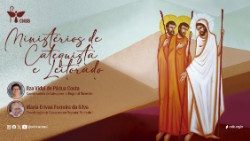 O Papa Francisco confere respectivamente os ministérios do Leitorado e de Catequista a duas brasileiras, a Ilza Vidal de Pádua Costa,.