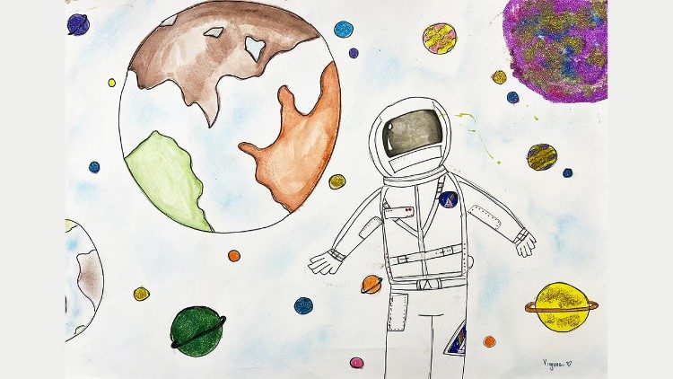 Малюнак пацыента Bambino Gesù