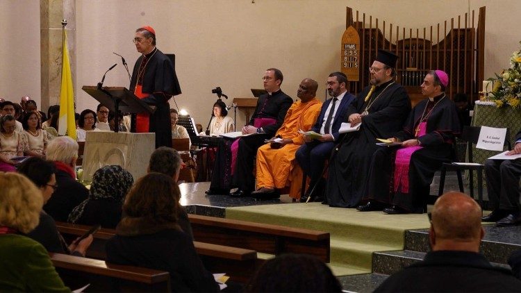 The prayer for peace meeting sponsored by the Permanent Observer Mission of the Holy See to the United Nations and Specialized Agencies in Geneva