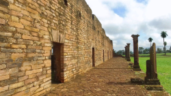 Un'immagine delle "Reducciones" dei Gesuiti in Paraguay