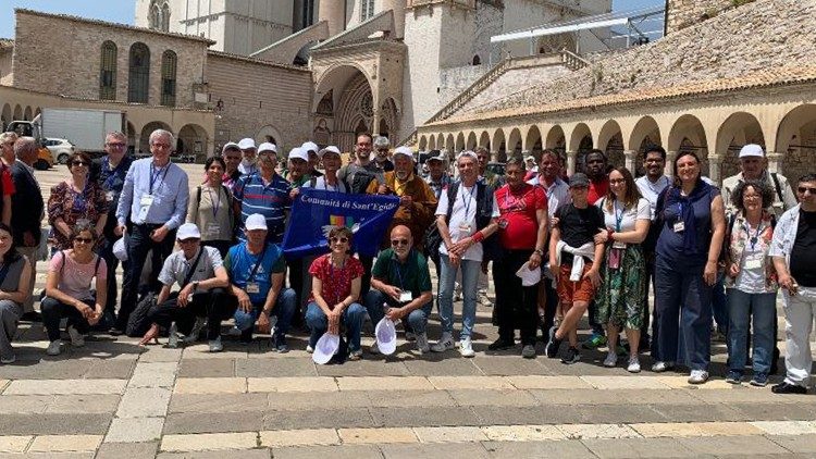 I partecipanti alla giornata ad Assisi 