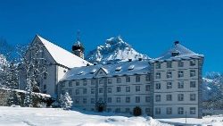 Klasztor benedyktyński w Engelbergu w Szwajcarii