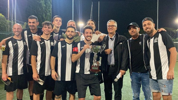 Siegerehrung nach dem Finale