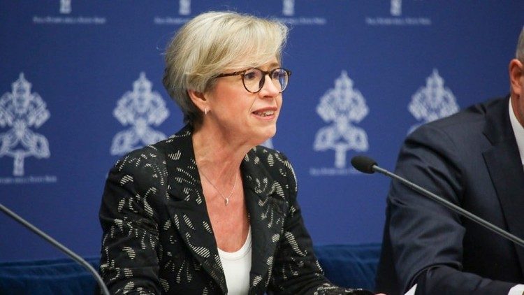 Linda Ghisoni, sous-secrétaire du dicastère pour les Laïcs, la Famille et la Vie.