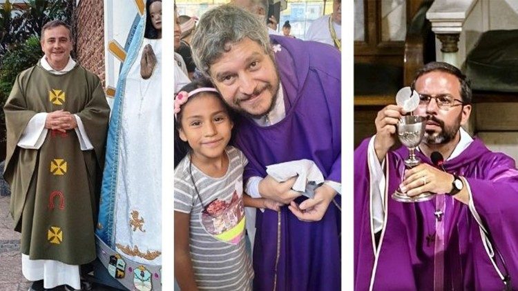 Foto difundida por el Arzobispado de Buenos Aires al informar sobre los nombramientos.