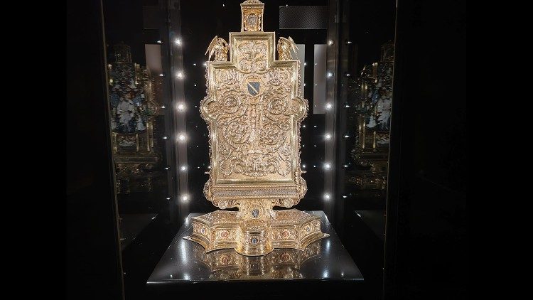 Il Reliquiario di Montalto - Su concessione del Ministero della Cultura – Opificio delle Pietre Dure di Firenze