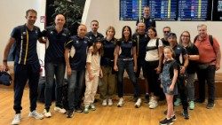The Vatican Athletics team leaves for Gibraltar for the European Small States Championships