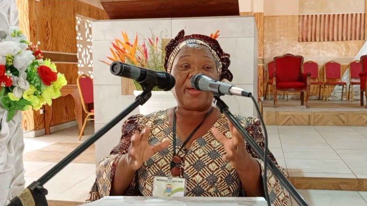 Me Eulalie Kolyardo, responsable de la commission patrimoine