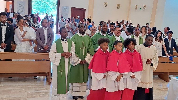 A cerimónia litúrgica