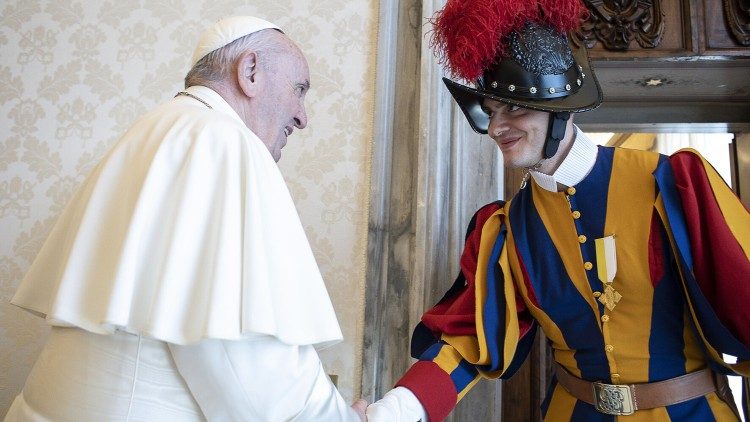 Papst Franziskus und Romano Pelosi