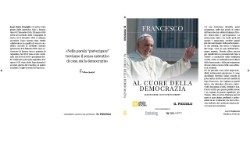 Вокладка кнігі з выказваннямі Францішка аб дэмакратыі