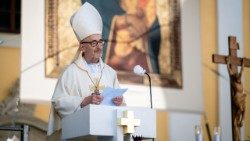 Kard. Michael Czerny na narodowej pielgrzymce w Velehradzie