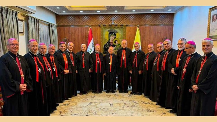 Wajumbe wa Sinodi ya Kanisa Katoliki la Baghdad ya Wakaldayo