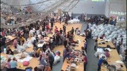 Solidariedade aos desabrigados com as chuvas no RS 