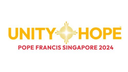 Logotip in geslo apostolskega potovanja v Singapur (11.–13. september 2024)