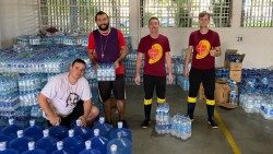 Seminaristas do Seminário Maior Nossa Senhora da Conceição, em Viamão (RS), 