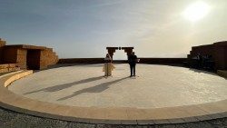 I due attori Silvia Budrio e Bruno Santini