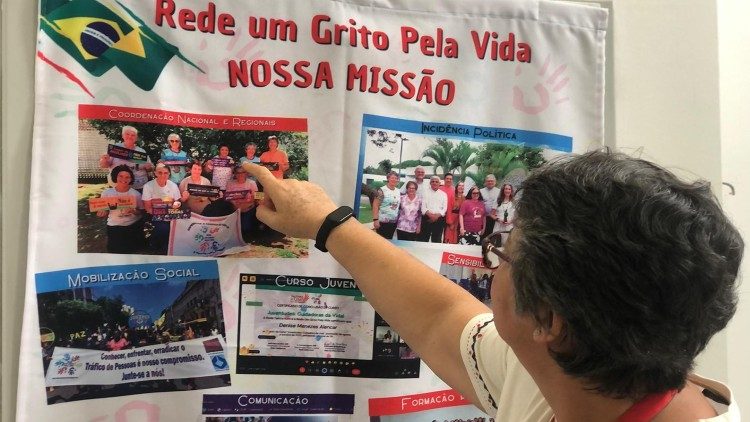 La rete brasiliana Um Grito Pela Vida all'assemblea di Sacrofano