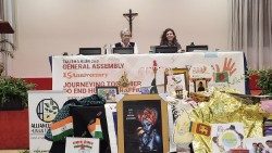 Sor Norma Pimentel en la Asamblea General de la Red Internacional de Vida Consagrada contra la Trata de Personas
