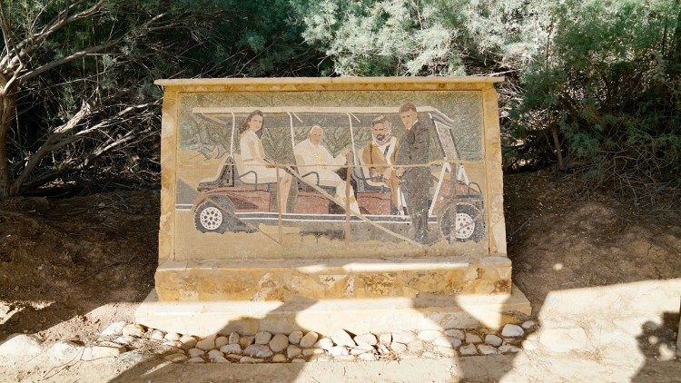 An den Heiligen Stätten in Jordanien