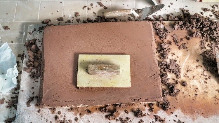 La scuola di affresco per gli stagisti dei Musei Vaticani