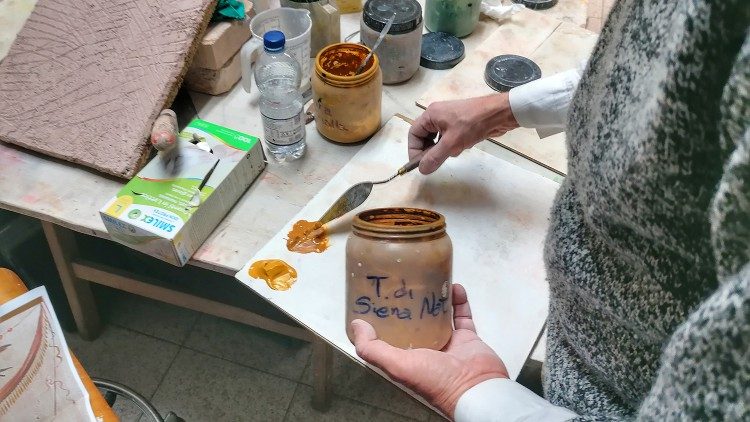 Una giornata nella scuola di affresco ai Musei Vaticani