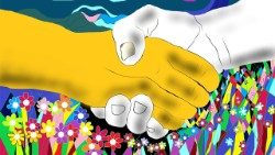 "Amizade" - desenho de Walter Capriotti 