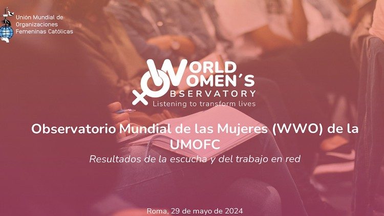 Observat&oacute;rio Mundial de Mulheres promovido pela UMOFC ou WUCWO em ingl&ecirc;s