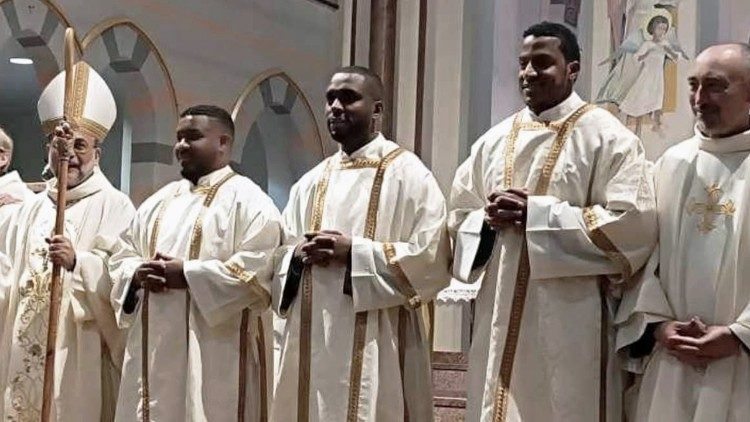 Os capuchinhos que v&atilde;o ser em breve ordenados presb&iacute;teros