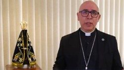 Ricardo Hoepers, Generalsekretär der Nationalen Bischofskonferenz Brasilien (CNBB) in der Videobotschaft