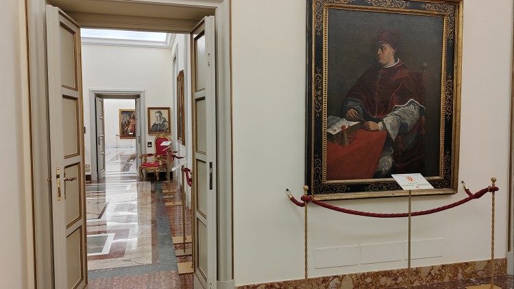 Các phòng có các chân dung các Giáo hoàng