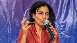 A historiadora, Ângela Coutinho