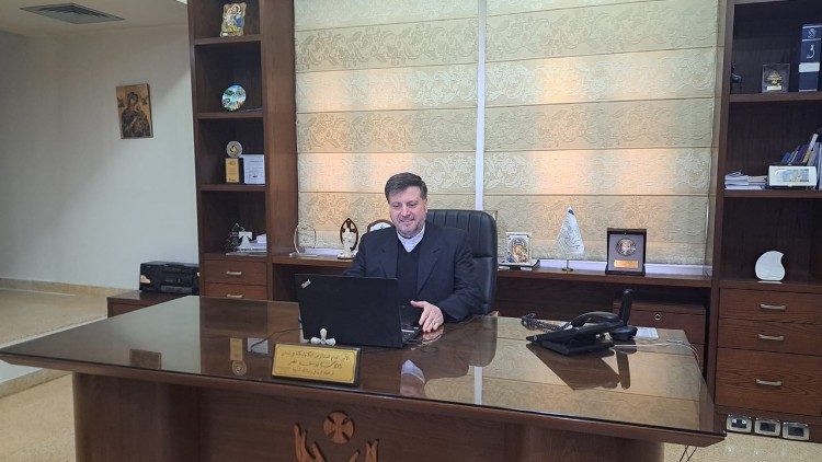 Le père Youssef Nasser, secrétaire général de l’enseignement catholique au Liban (O.B)
